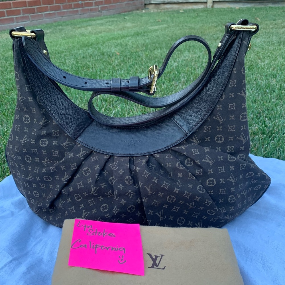 LV Rhapsody Ebene MM Canvass